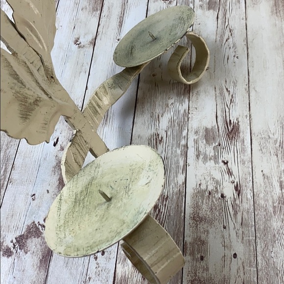 cast iron candleholders Accents Vintage Cast Iron Wall Candle